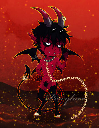 King (belongs to hirochuu) - Chibi / Simple BG