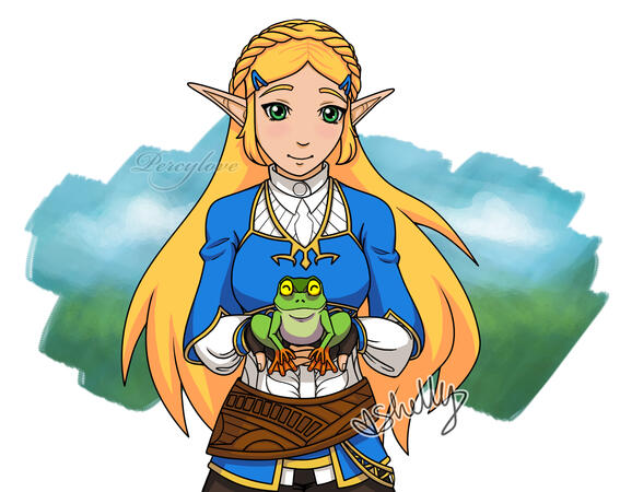 Half Body / Simple Background