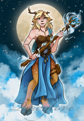 DnD Char (Belongs to BanditSmooch) - Full Body / Simple BG